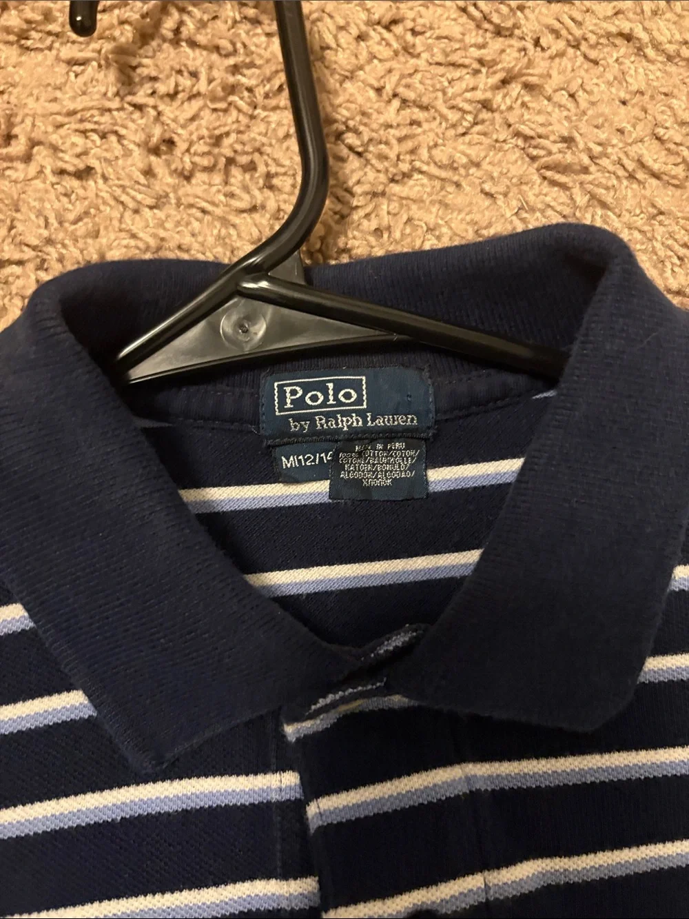 Ralph Lauren navy polo